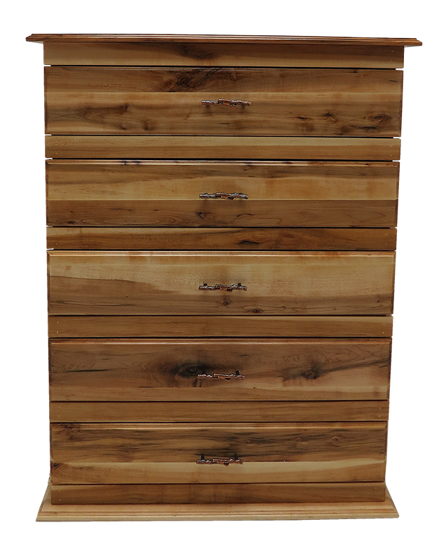 MOUNTAIN MAPLE 5 DRAWER CHEST #1